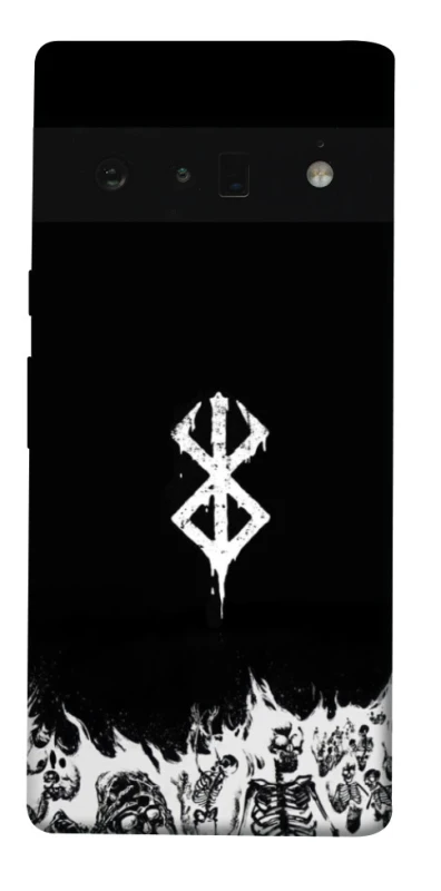 Чохол на Google Pixel 6 Pro Berserk skeletons фото 1 з 1