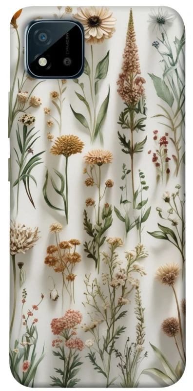 Чохол на Realme C20 Floral design ver.2 фото 1 з 1