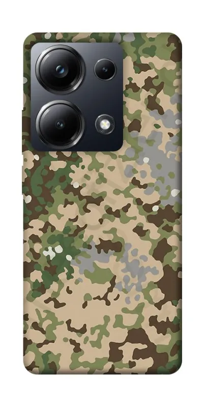 Чохол на Xiaomi Poco M6 Pro 4G camouflage v5 фото 1 з 1