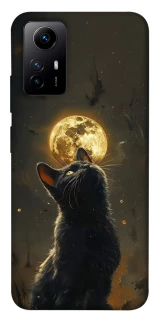 Чехол на Xiaomi Redmi Note 12S Кот под луной v2 фото 1 из 1