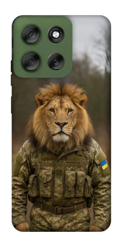 Чохол на Motorola Moto G56 5G Лев захисник фото 1 з 1