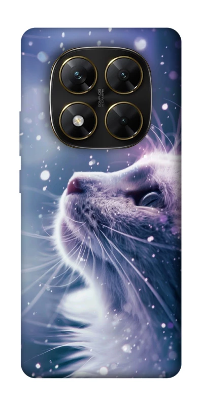 Чохол на Xiaomi Poco X7 Snow cat фото 1 з 1