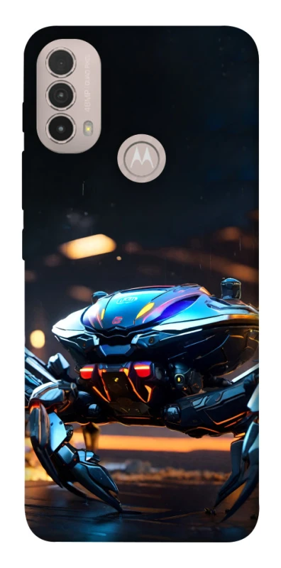Чохол на Motorola Moto E40 Cyber ​​crab фото 1 з 1