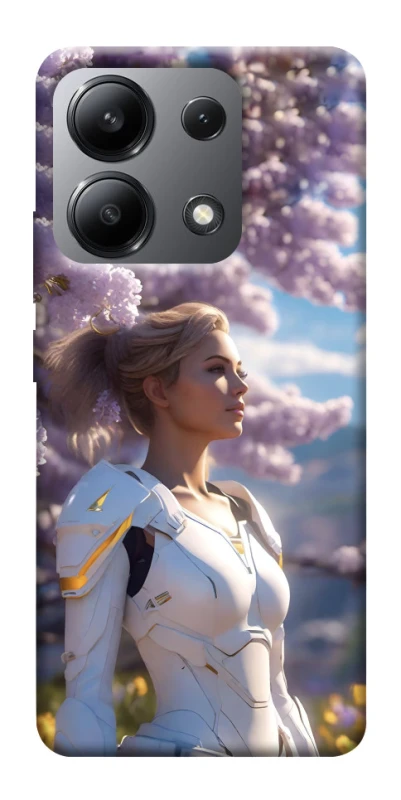 Чохол на Xiaomi Redmi Note 13 4G Cyber space girl ver.1 фото 1 з 1