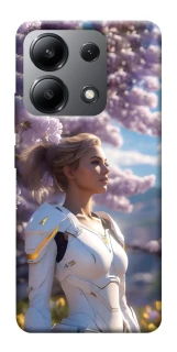 Чехол на Xiaomi Redmi Note 13 4G Cyber space girl ver.1 фото 1 из 1