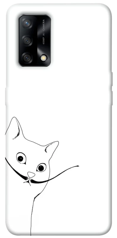 Чохол на Oppo A74 4G Кіт Дали фото 1 з 1