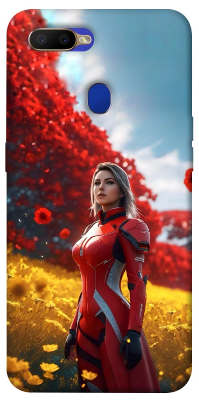 Чохол на Oppo A5s Cyber space girl ver.5 фото 1 з 1