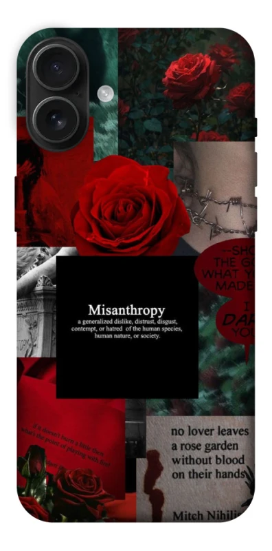 Чехол на Apple iPhone 16 Plus Misanthropy фото 1 из 1