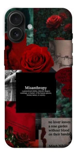 Чехол на Apple iPhone 16 Plus Misanthropy фото 1 из 1