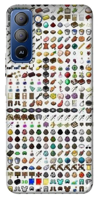 Чохол на TECNO Pop 5 LTE Minecraft v2 фото 1 з 1