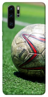 Чехол на Huawei P30 Pro Мяч на газоне фото 1 из 1