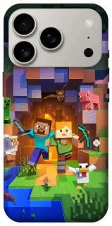 Чехол на Apple iPhone 18 Pro Minecraft game фото 1 из 2