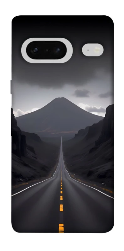 Чехол на Google Pixel 7 Black mountains фото 1 из 1