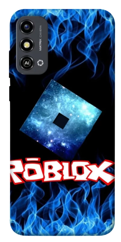 Чехол на ZTE Blade A53 Roblox Galaxy Flame Logo фото 1 из 1