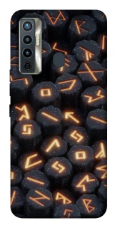 Чохол на TECNO Camon 17 Вогняні руни фото 1 з 1