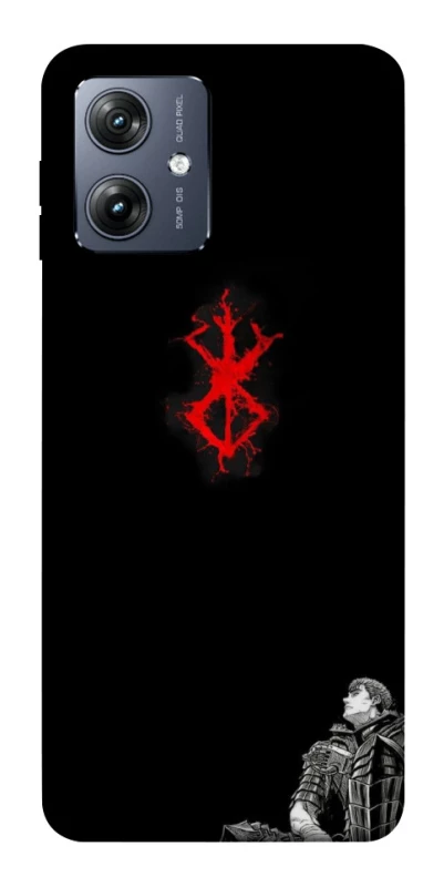 Чехол на Motorola Moto G54 berserk black фото 1 из 1