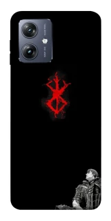 Чохол на Motorola Moto G54 berserk black фото 1 Чохол на Motorola Moto G54 berserk black фото 1 з 1