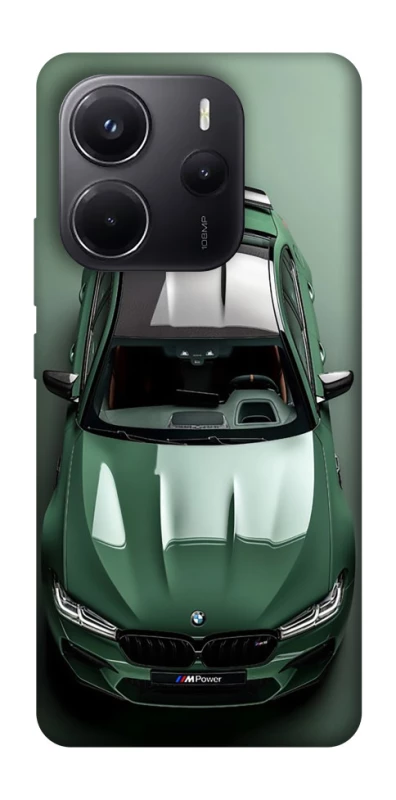 Чехол на Xiaomi Redmi Note 14 5G BMW green фото 1 из 1