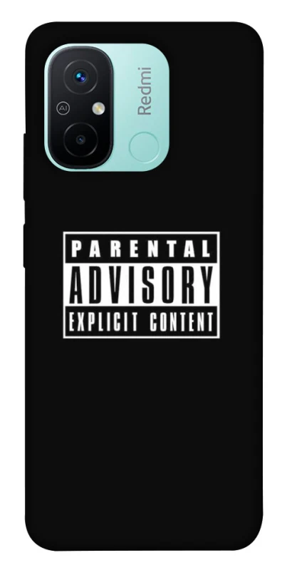 Чохол на Xiaomi Redmi 12C / Poco C55 Parental Advisory Label фото 1 з 1
