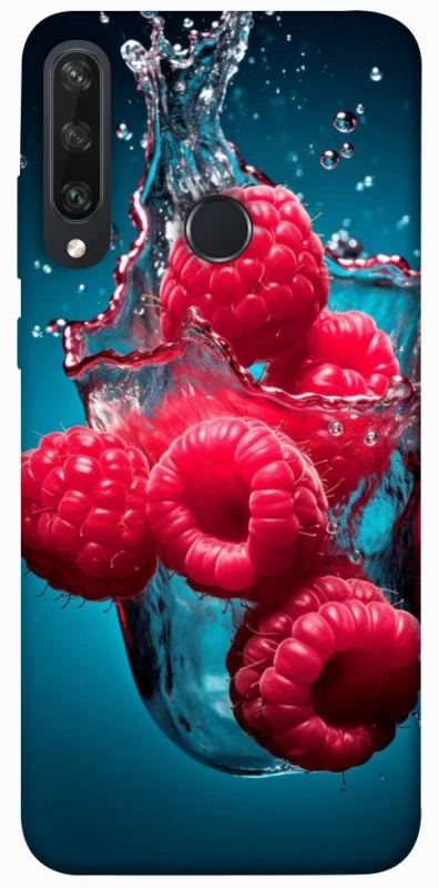 Чохол на Huawei Y6p Малинка у воді фото 1 з 1