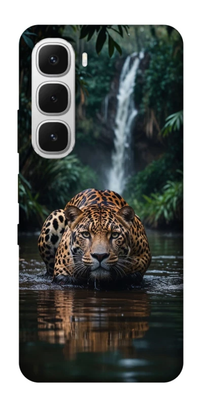 Чохол на Infinix Hot 60i Leopard in water фото 1 з 1