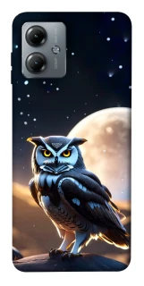 Чехол на Motorola Moto G14 Cyber ​​owl фото 1 из 1