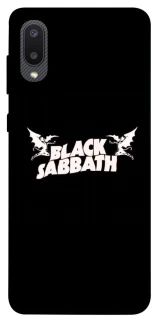 Чохол на Samsung Galaxy A02 Black Sabbath logo ver.2 фото 1 Чохол на Samsung Galaxy A02 Black Sabbath logo ver.2 фото 1 з 1