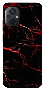 Чехол на Xiaomi Poco M5 Красная молния фото 1 из 1