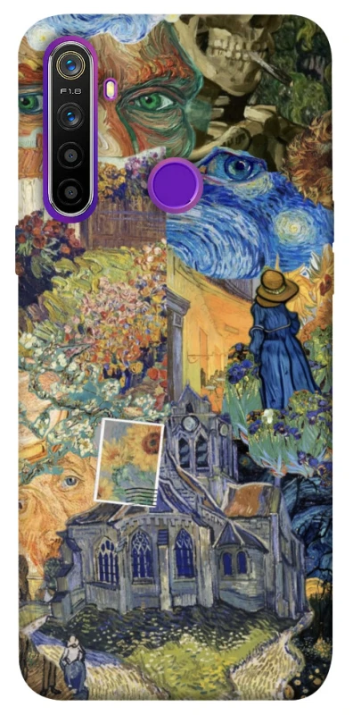 Чехол на Realme 5 Van Gogh collage фото 1 из 1
