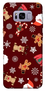 Чехол на Samsung G955 Galaxy S8 Plus Новогодний v6 фото 1 из 1