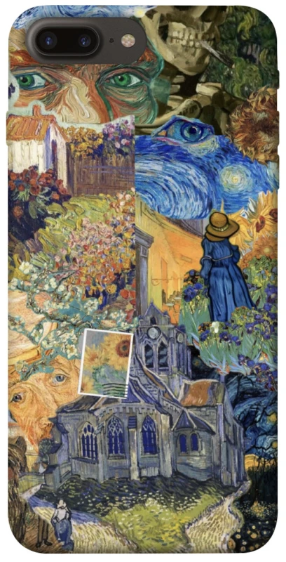 Чохол на Apple iPhone 7 plus / 8 plus Van Gogh collage фото 1 з 1