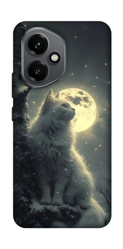 Чохол на Honor 400 Кіт під місяцем фото 1 з 1