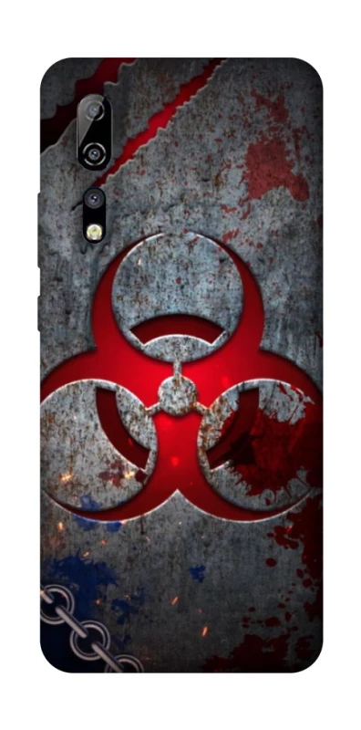 Чохол на ZTE Axon 10 Pro Радіація v3 фото 1 з 1