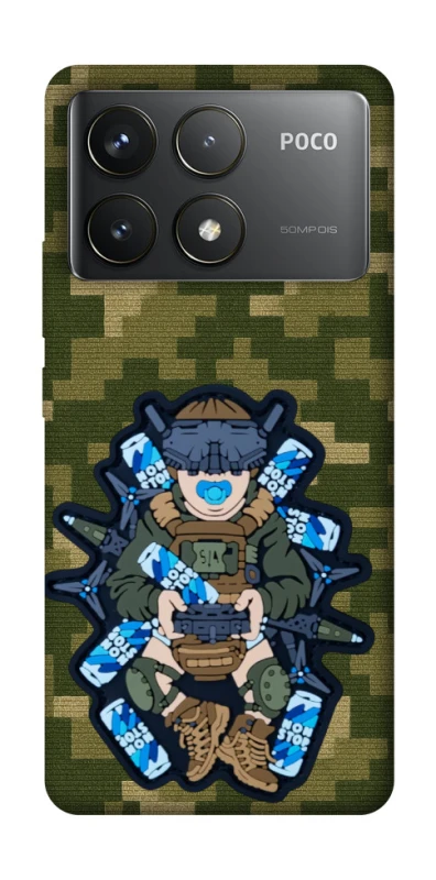 Чехол на Xiaomi Poco F6 Pro PILOT NON STOP фото 1 из 1