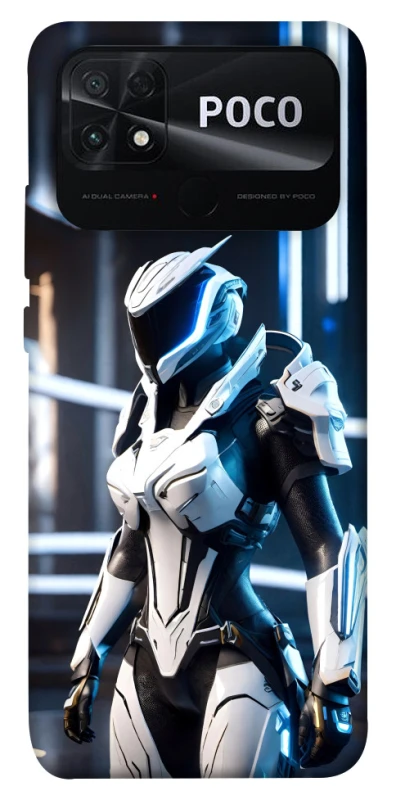 Чохол на Xiaomi Poco C40 Cyber space girl ver.6 фото 1 з 1