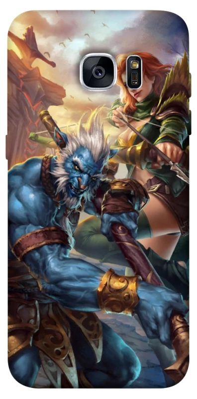Чохол на Samsung G935F Galaxy S7 Edge Dota heroes фото 1 з 1