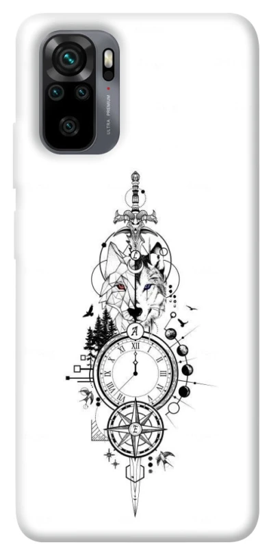 Чехол на Xiaomi Redmi Note 10 / Note 10s Tattoo ver.8 фото 1 из 1