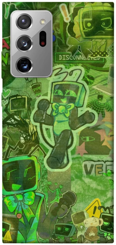 Чехол на Samsung Galaxy Note 20 Ultra Dandysworld tv green theme фото 1 из 1