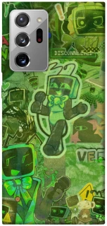 Чехол на Samsung Galaxy Note 20 Ultra Dandysworld tv green theme фото 1 из 1