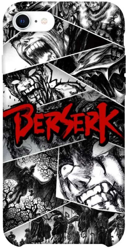 Чохол на Apple iPhone SE (2020) Berserk collage ver.2 фото 1 з 1