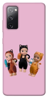 Чехол на Samsung Galaxy S20 FE Cat Cafe Trio фото 1 из 1