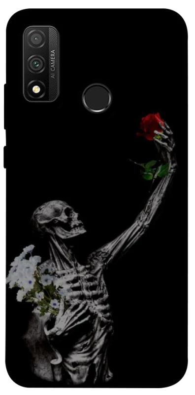 Чохол на Huawei P Smart (2020) Skeleton vs Rose фото 1 з 1