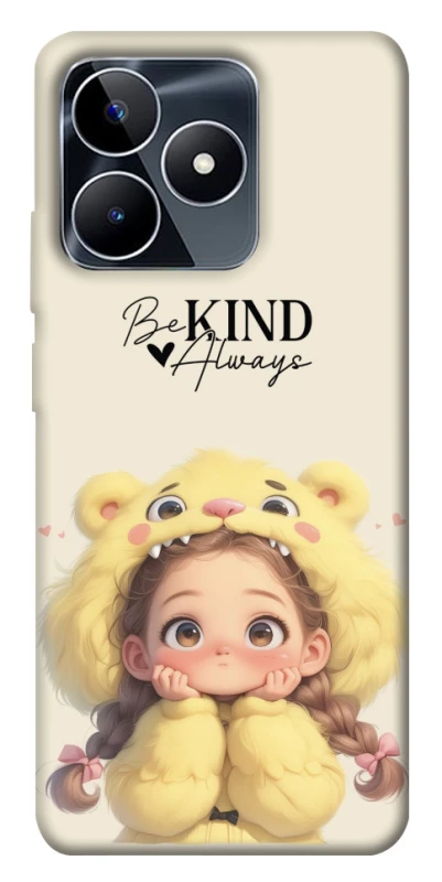 Чехол на Realme C53 Be kind фото 1 из 1