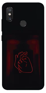 Чохол на Xiaomi Mi 8 Червоне серце фото 1 з 1