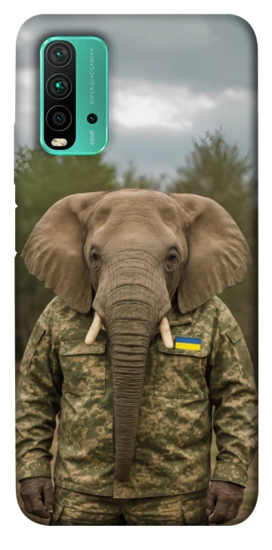 Чохол на Xiaomi Redmi Note 9 4G / Redmi 9 Power Слон захисник фото 1 з 1