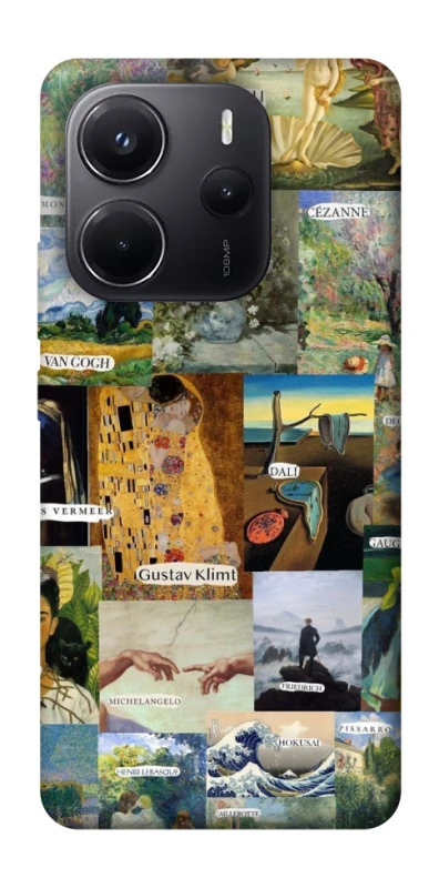 Чохол на Xiaomi Redmi Note 14 4G (Europe version) Art collage ver.8 фото 1 з 1
