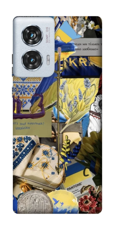 Чохол на Motorola Edge 50 Fusion Ukraine style ver.7 фото 1 з 1
