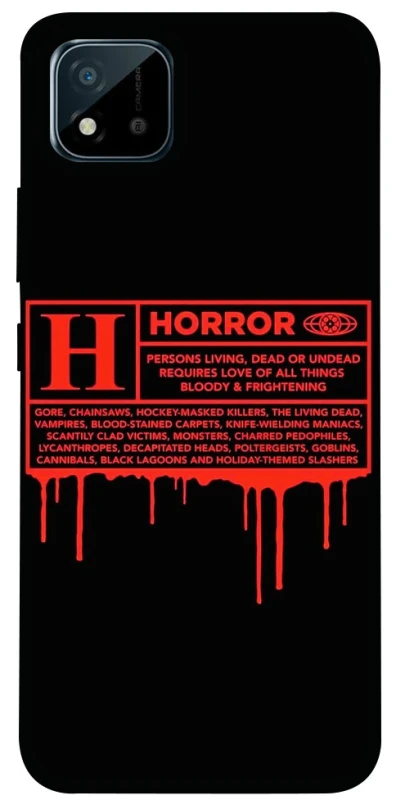 Чехол на Realme C20 Horror Halloween фото 1 из 1