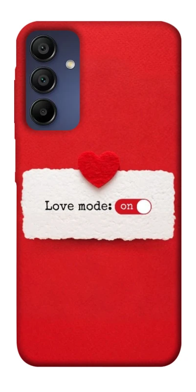 Чохол на Samsung Galaxy A15 4G/5G Love Mode ON фото 1 з 1