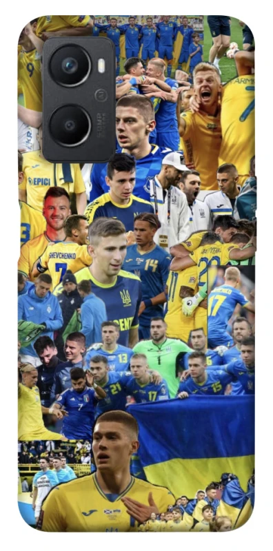 Чохол на Oppo A96 UA-Football ver.6 фото 1 з 1